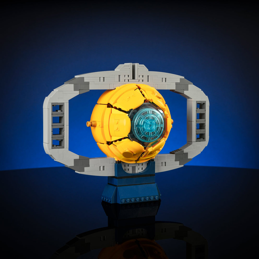 Leadership Matrix made of LEGO bricks by Bricker Builds 3/4 view