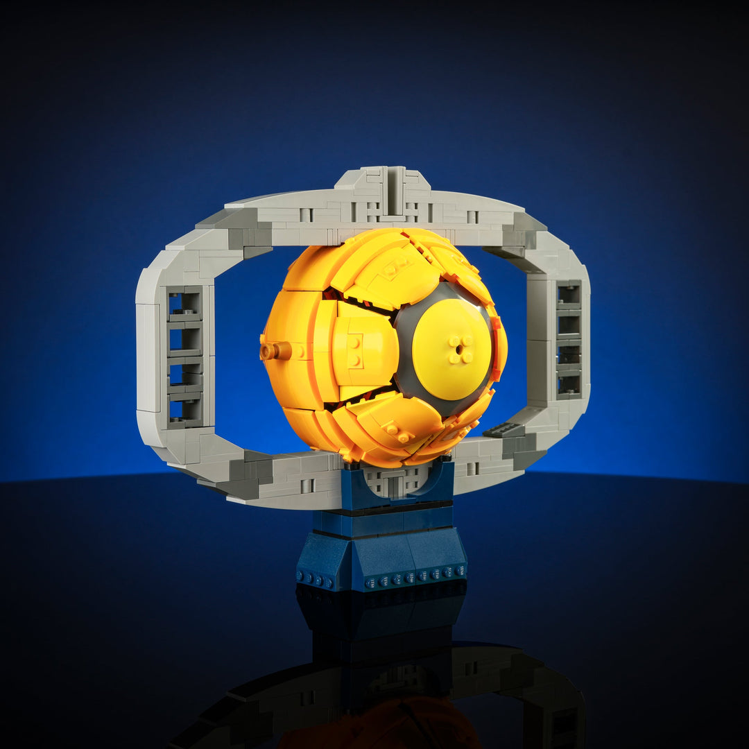 Leadership Matrix made of LEGO bricks by Bricker Builds 3/4 back