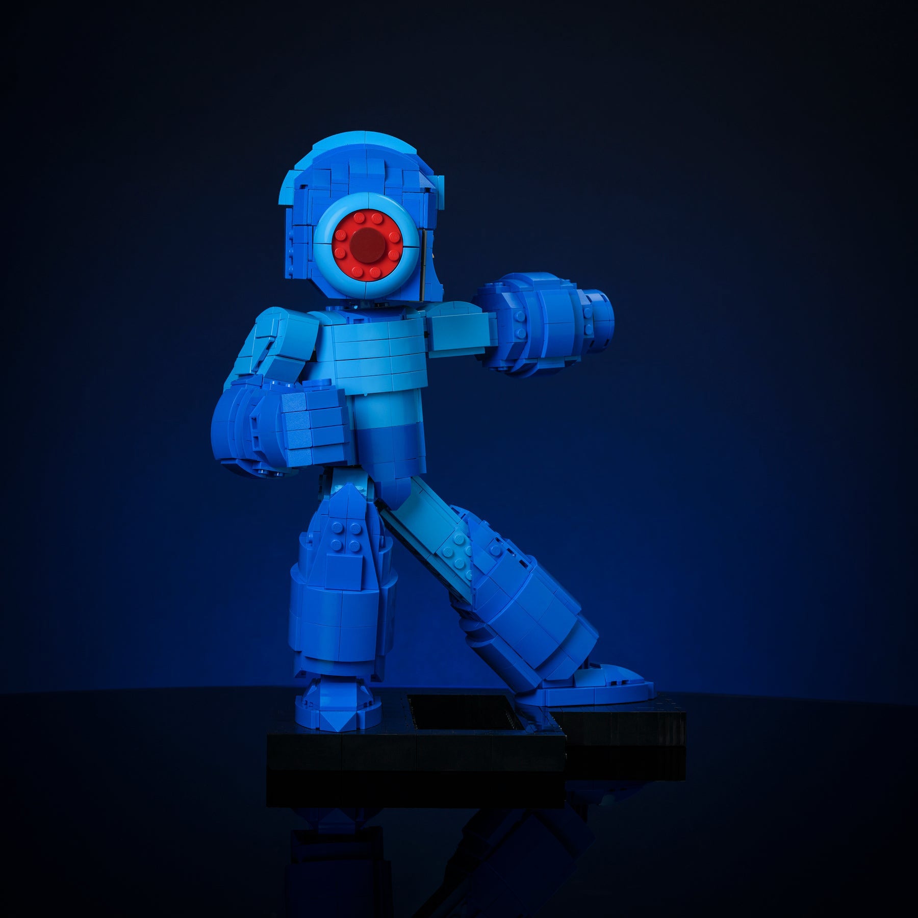 Megabyte Man Statuette | Build it Yourself with LEGO®
