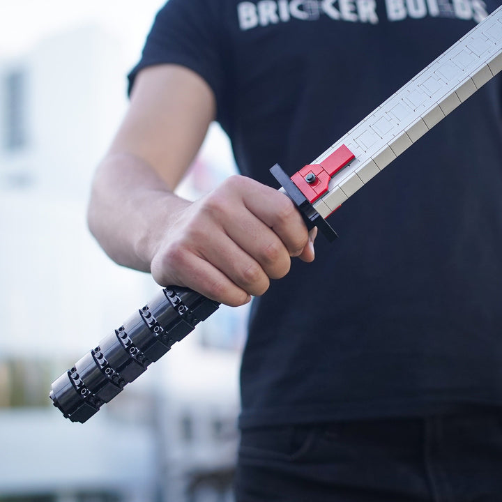 The Merc's Sword Life-Sized Replica built with LEGO® bricks - by Bricker Builds