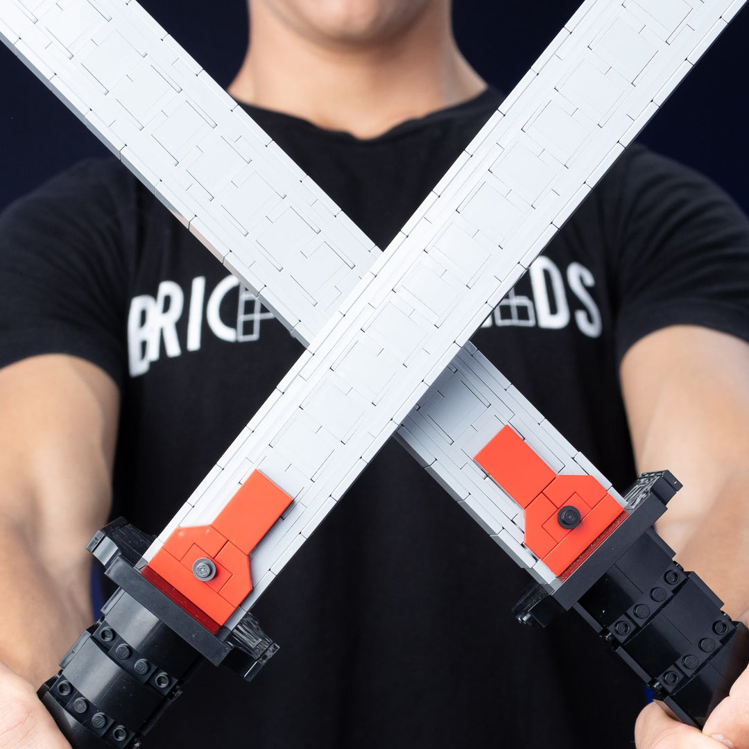 The Merc's Sword Life-Sized Replica built with LEGO® bricks - by Bricker Builds