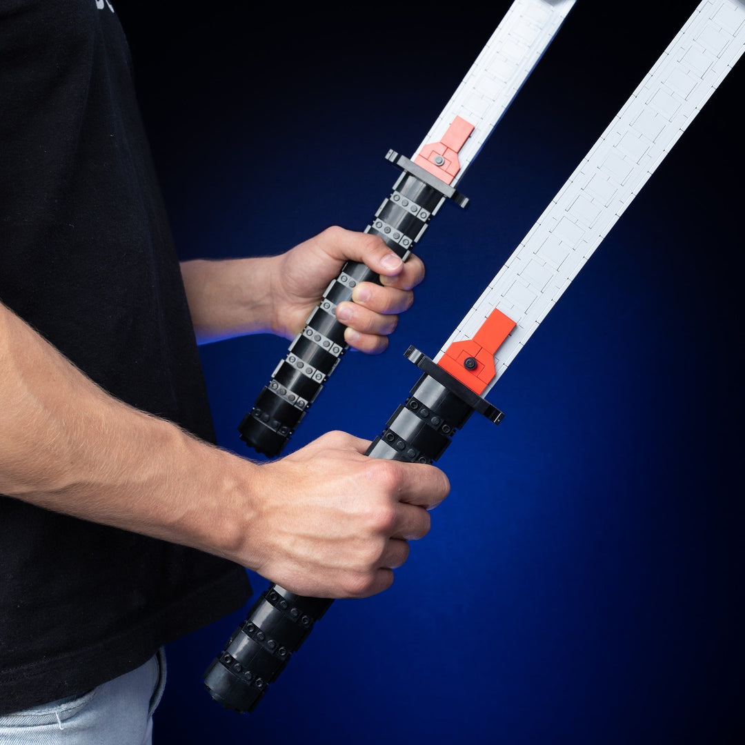 The Merc's Sword Life-Sized Replica built with LEGO® bricks - by Bricker Builds