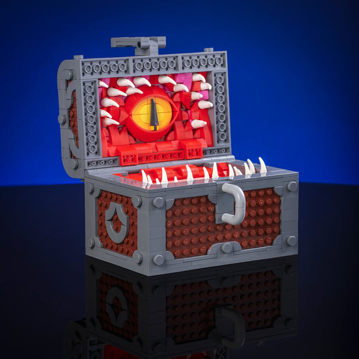 Mimic Chest By Bricker Builds made out of LEGO Bricks5