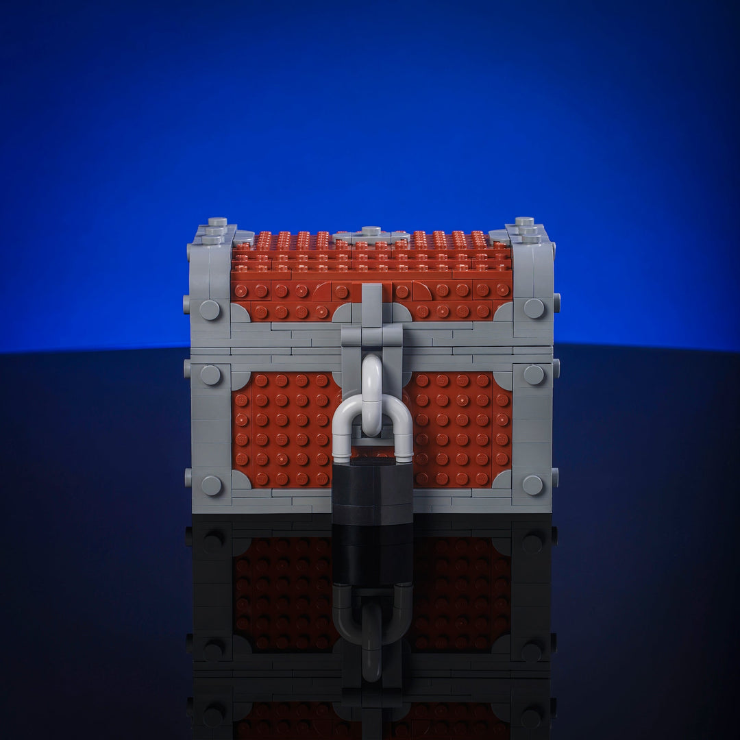 Mimic Chest By Bricker Builds made out of LEGO Bricks1