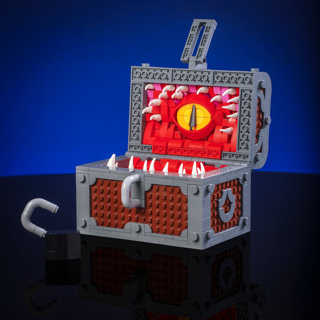 Mimic Chest By Bricker Builds made out of LEGO Bricks1