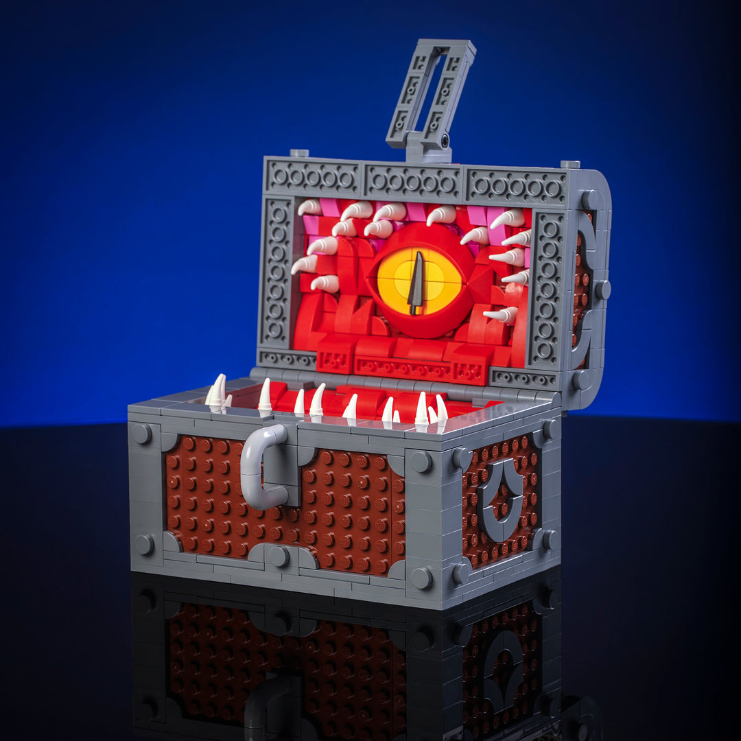 Mimic Chest By Bricker Builds made out of LEGO Bricks10