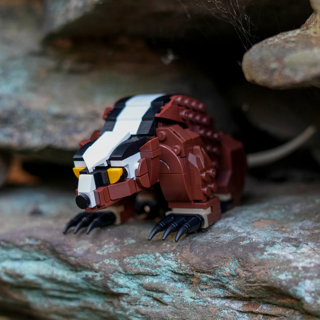 Mini Badger Mole made of LEGO bricks by Bricker Builds POL Photo