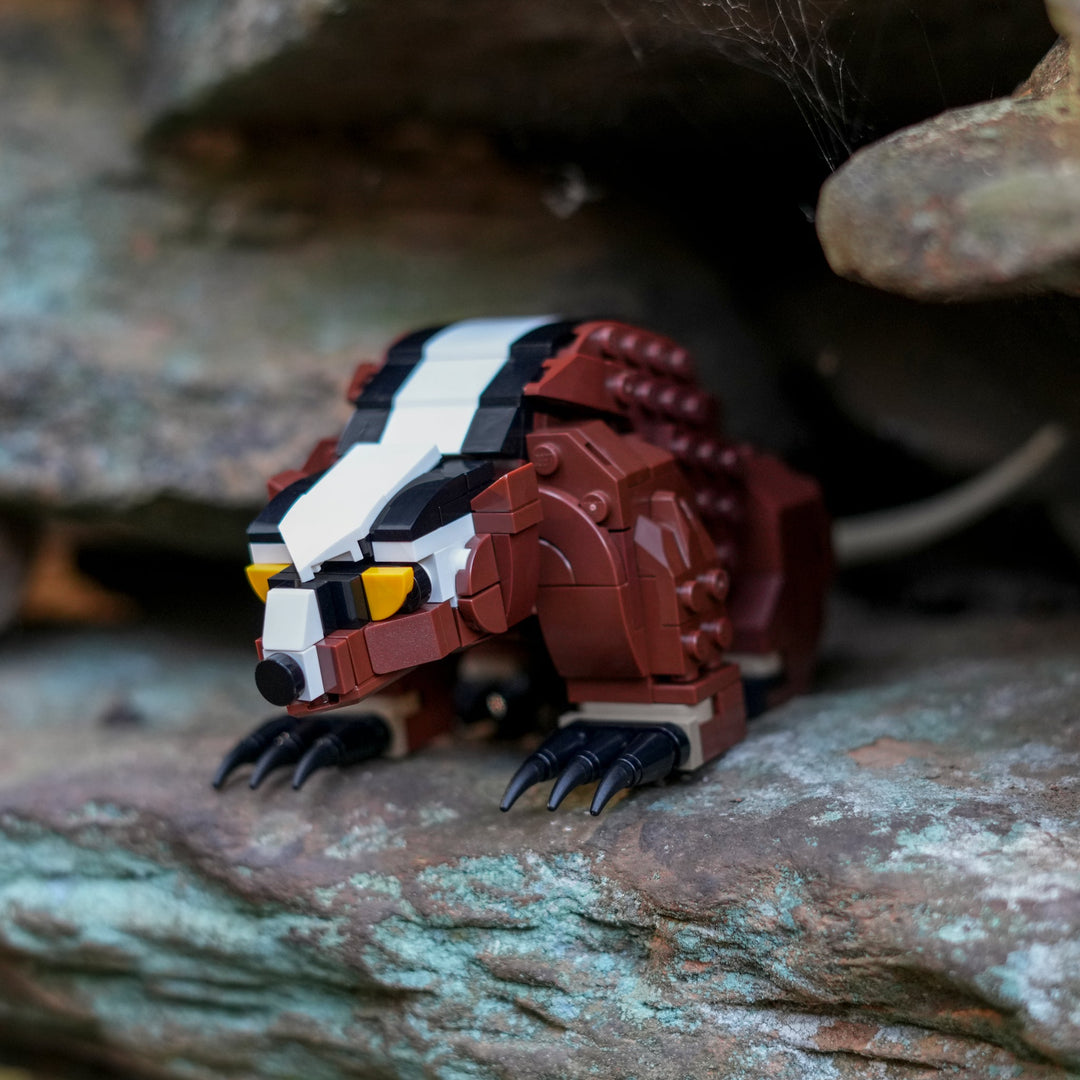 Mini Badger Mole made of LEGO bricks by Bricker Builds POL Photo