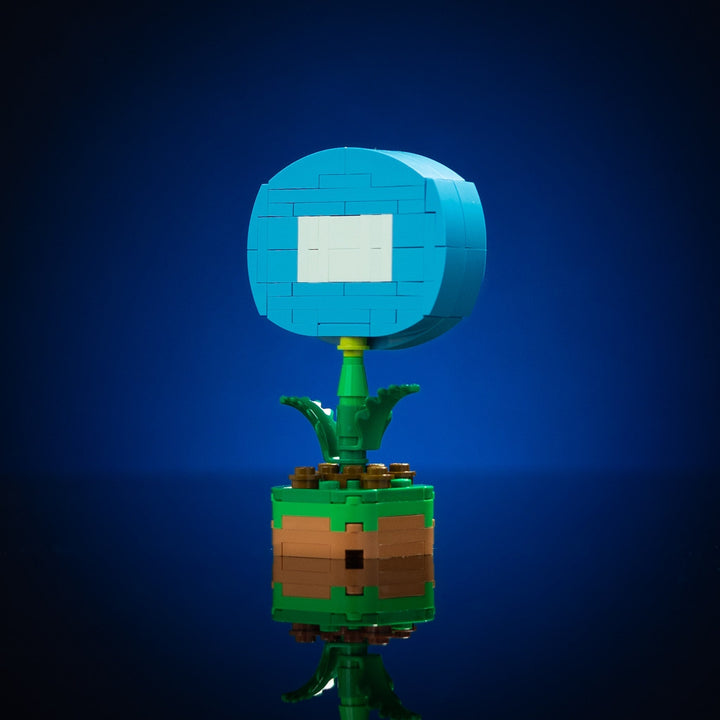 [Exklusiv] Mini isblomma (gåva under begränsad tid!) byggd med LEGO®-klossar - av Bricker Builds