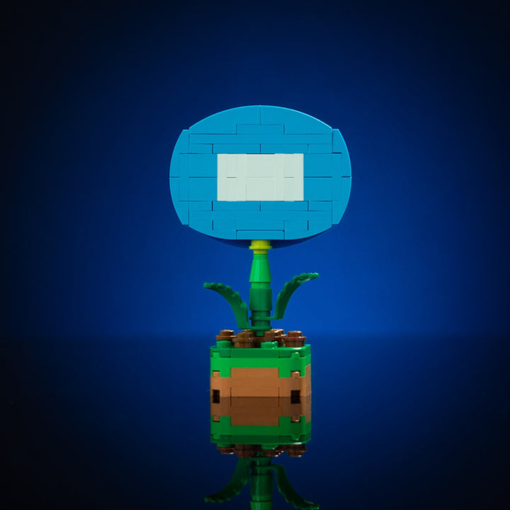 [Exklusiv] Mini isblomma (present under begränsad tid!) byggd med LEGO®-klossar - av Bricker Builds