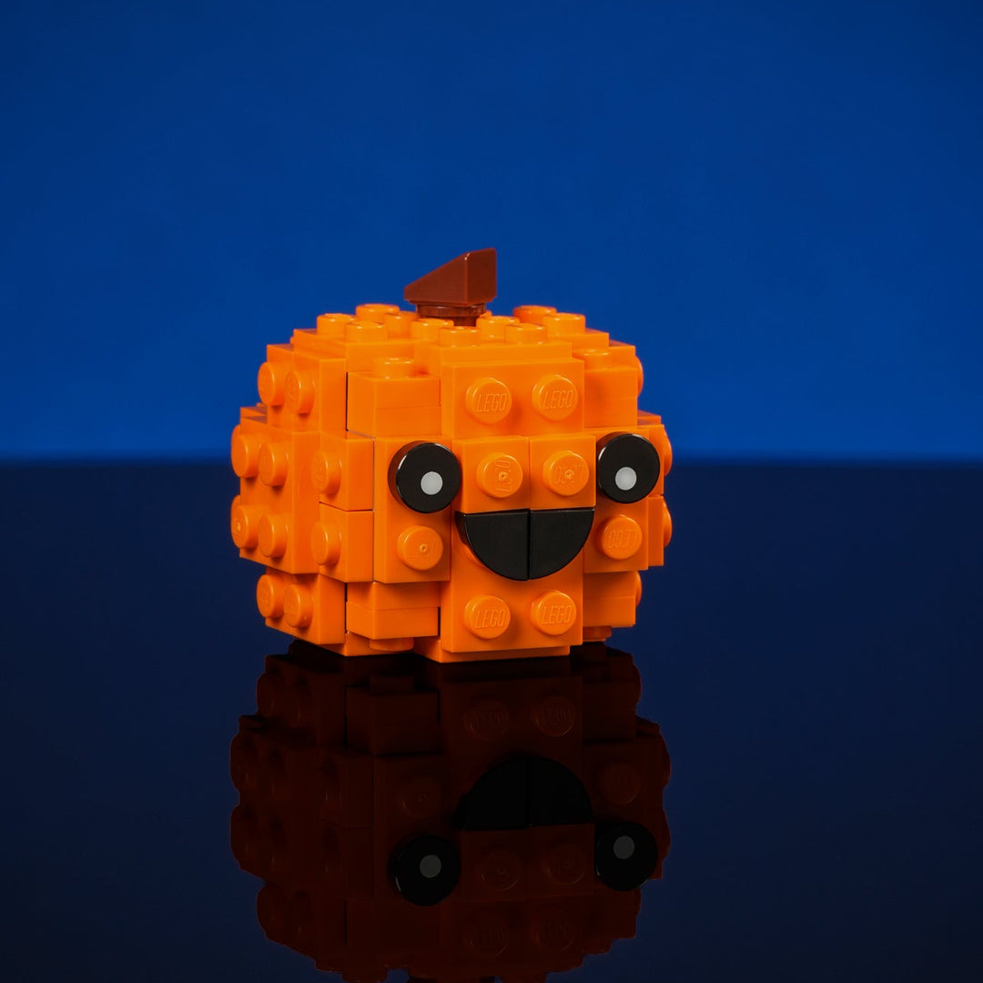 Mini Pumpkin GWP Made of LEGO bricks By Bricker Builds