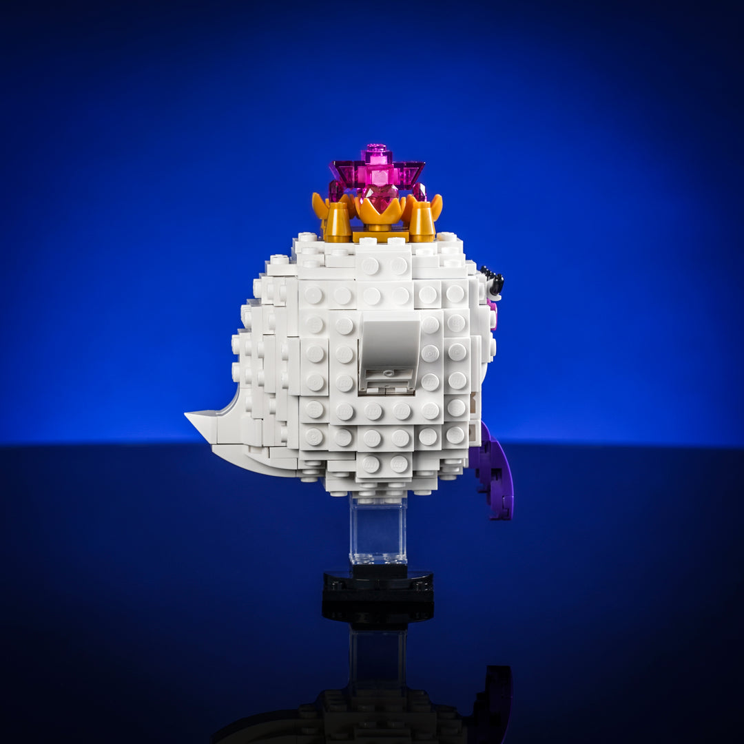 Free Mini King Ghost made by Bricker Builds with LEGO bricks4