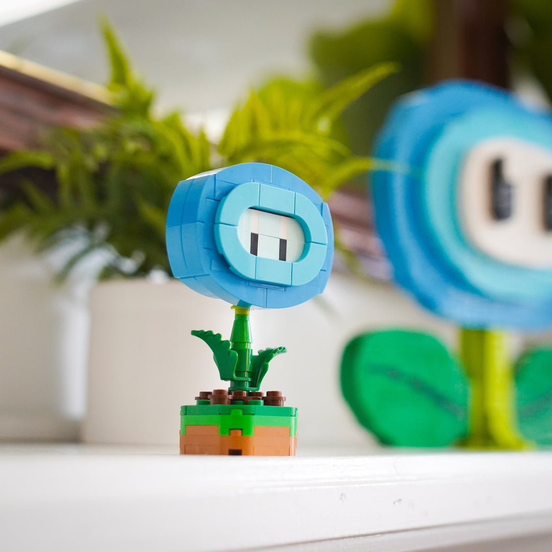 [Exklusiv] Mini-isblomma (tidsbegränsad gåva!) byggd med LEGO®-klossar – av Bricker Builds