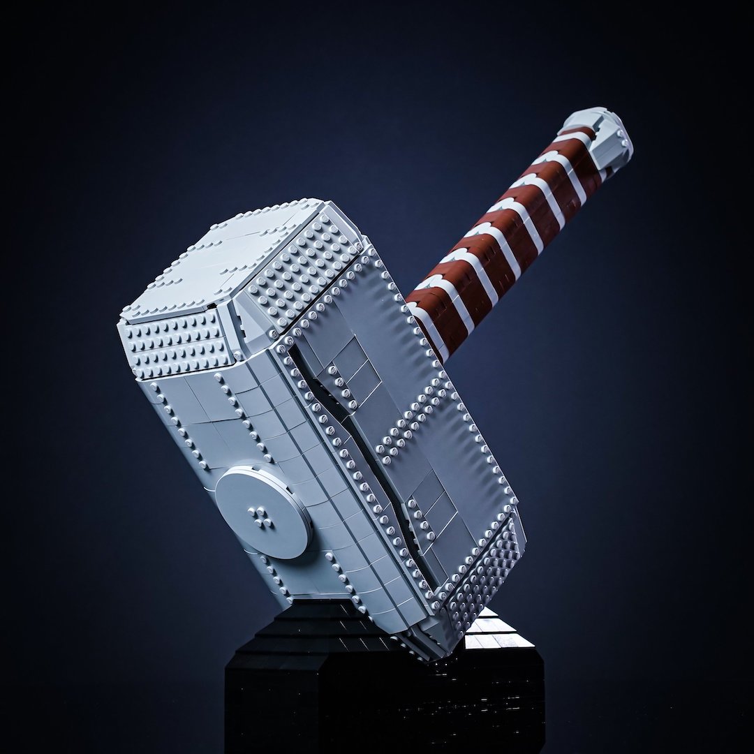 [Discord Exclusive] Thor's Hammer Life-Sized Replica built with LEGO® bricks - by Bricker Builds