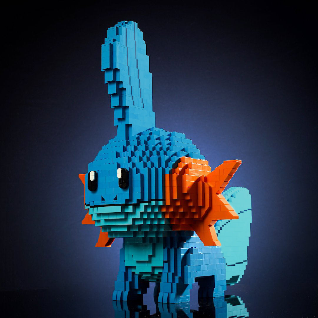 Mud Fish Life-Sized Sculpture built with LEGO® bricks - by Bricker Builds