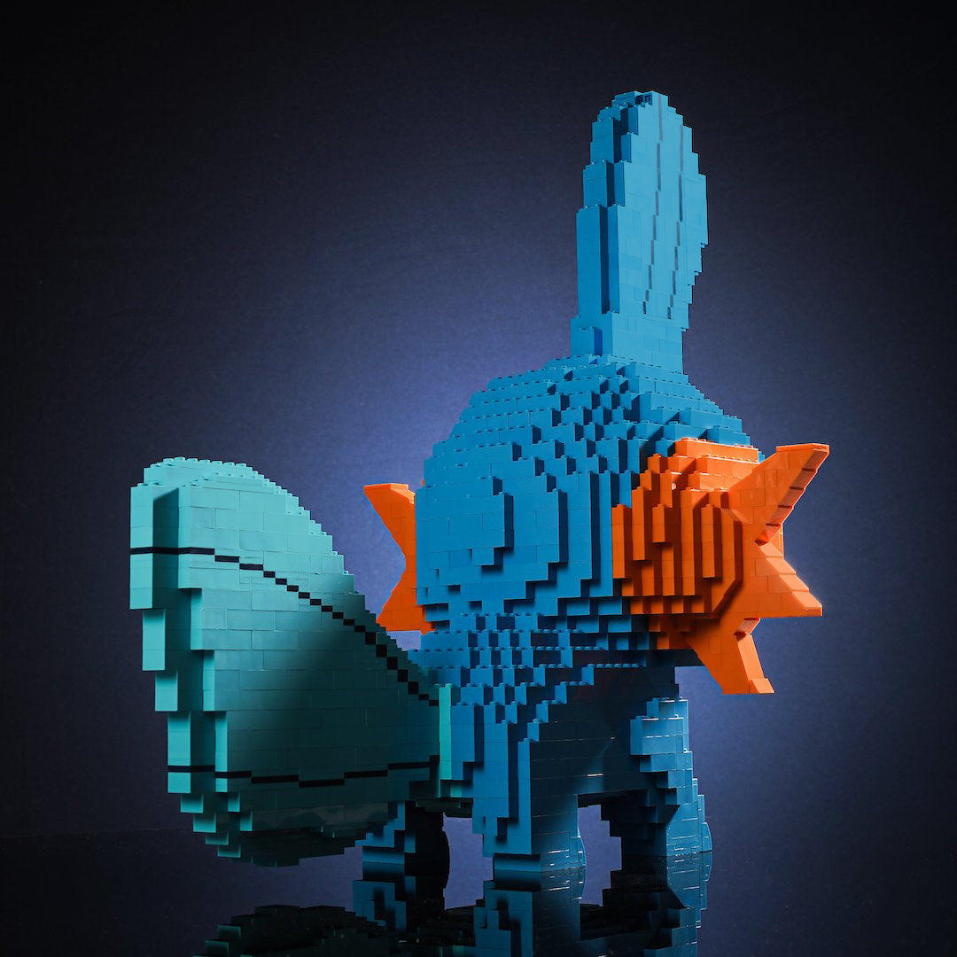 Mud Fish Life-Sized Sculpture built with LEGO® bricks - by Bricker Builds