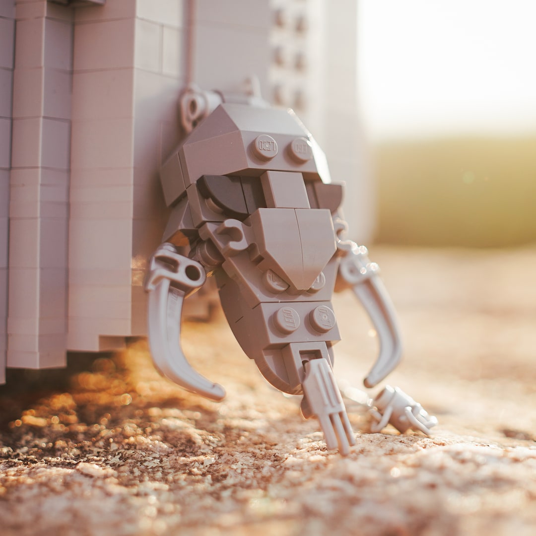 Mythosaur Pendant built with LEGO® bricks - by Bricker Builds