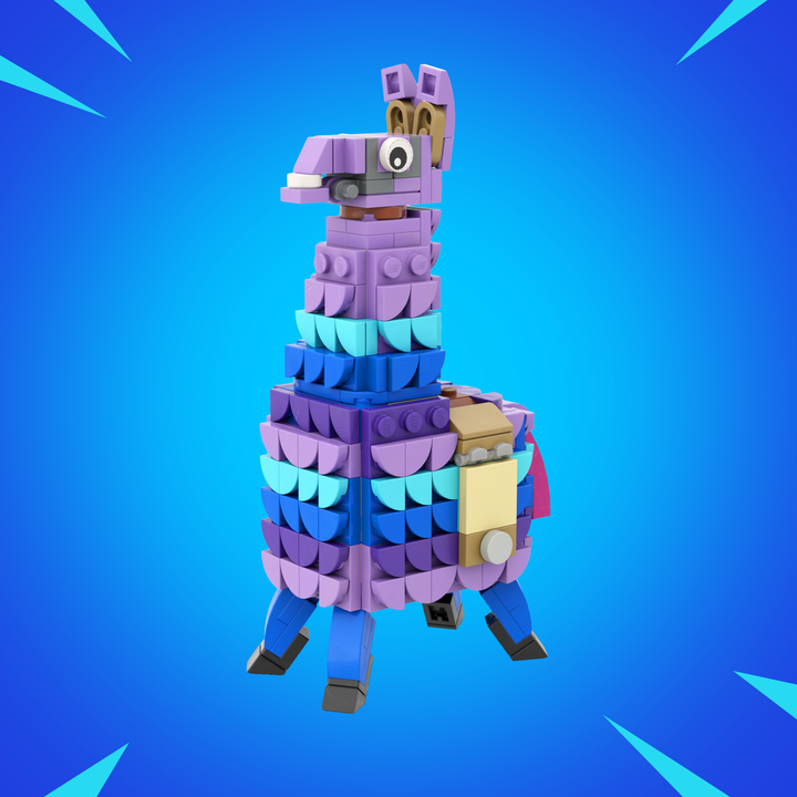 Party Piñata built with LEGO® bricks - by Bricker Builds