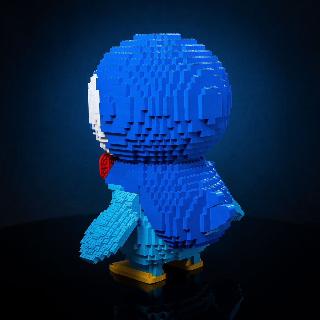 Proud Penguin Life-Sized Sculpture built with LEGO® bricks - by Bricker Builds