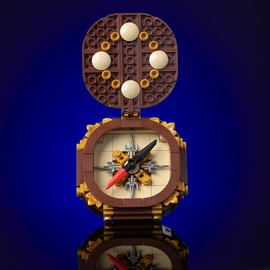 Pirate Compass Life-Sized Replica by Steven Erickson built with LEGO® bricks - by Bricker Builds