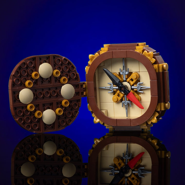 Pirate Compass Life-Sized Replica by Steven Erickson built with LEGO® bricks - by Bricker Builds
