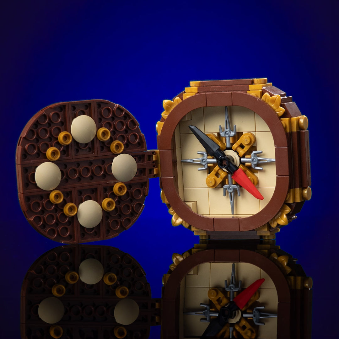 Pirate Compass Life-Sized Replica by Steven Erickson built with LEGO® bricks - by Bricker Builds