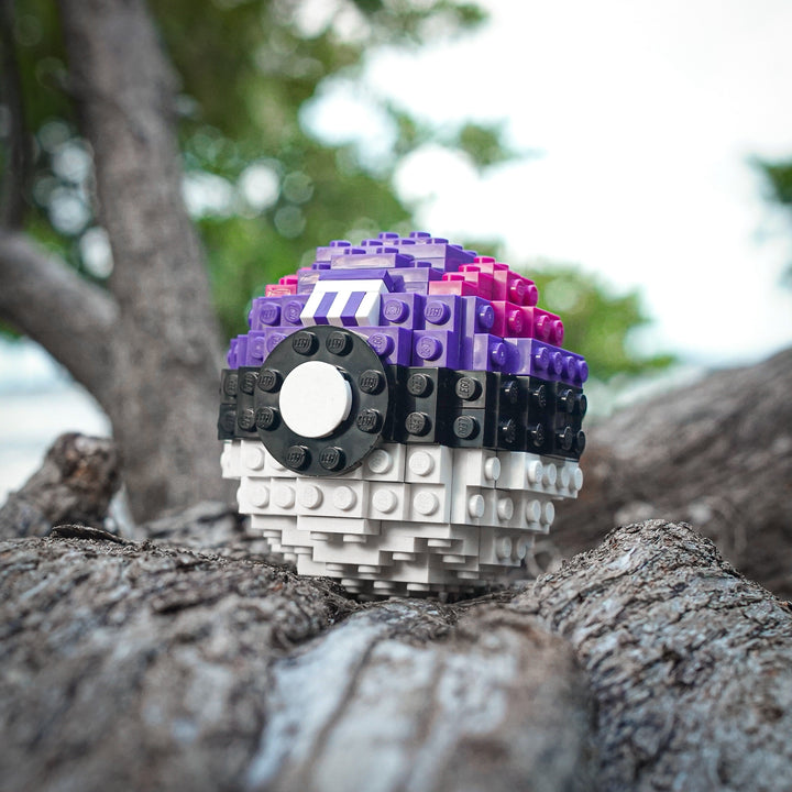 Master Pocket Sphere by Bricker Builds in LEGO Bricks Life Sized Replica on Tree Branch