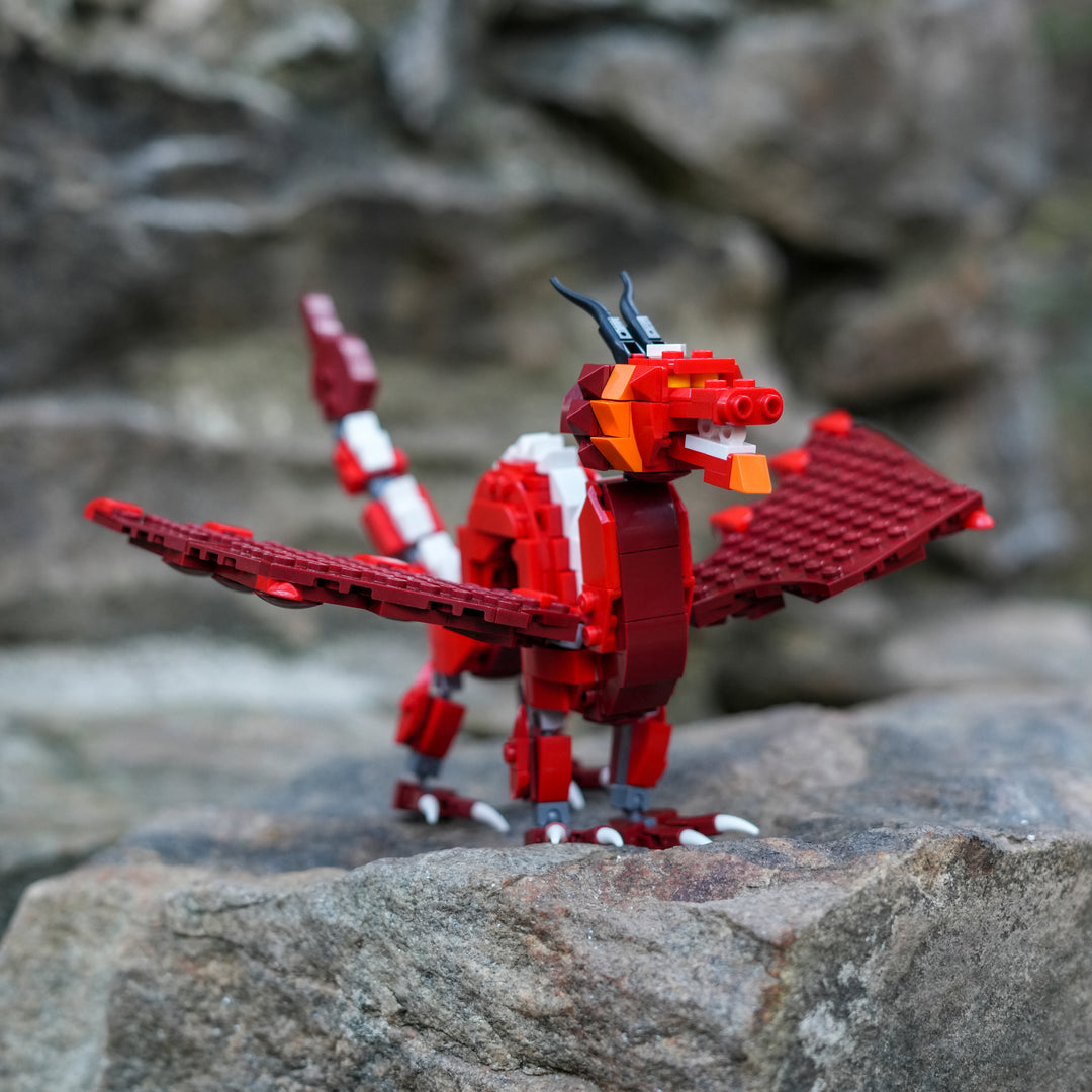 Mini Dragon Made of LEGO bricks by Bricker Builds POL photo