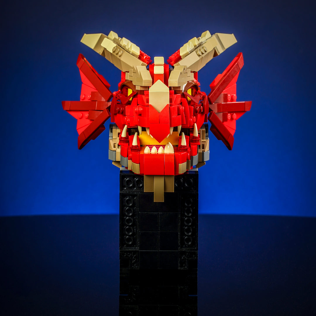 Red Dragon Dice Tower by Bricker Builds with LEGO Bricks11