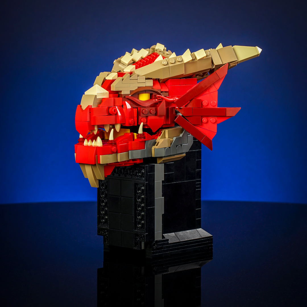 Red Dragon Dice Tower by Bricker Builds with LEGO Bricks2