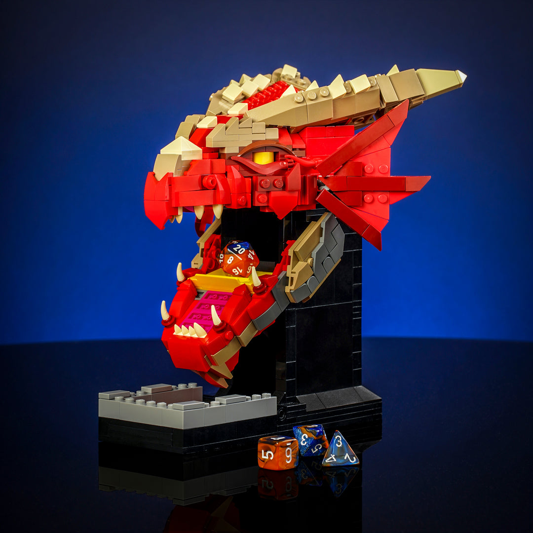 Red Dragon Dice Tower by Bricker Builds with LEGO Bricks1