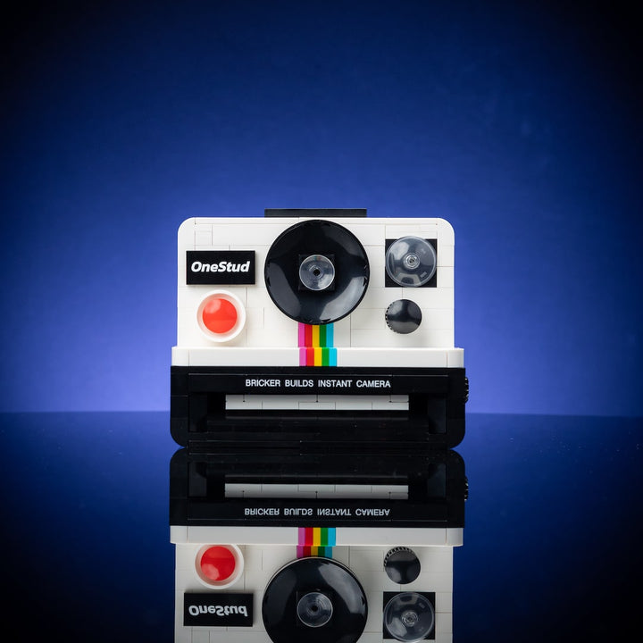 Retro Instant Camera Life-Sized Replica built with LEGO® bricks - by Bricker Builds