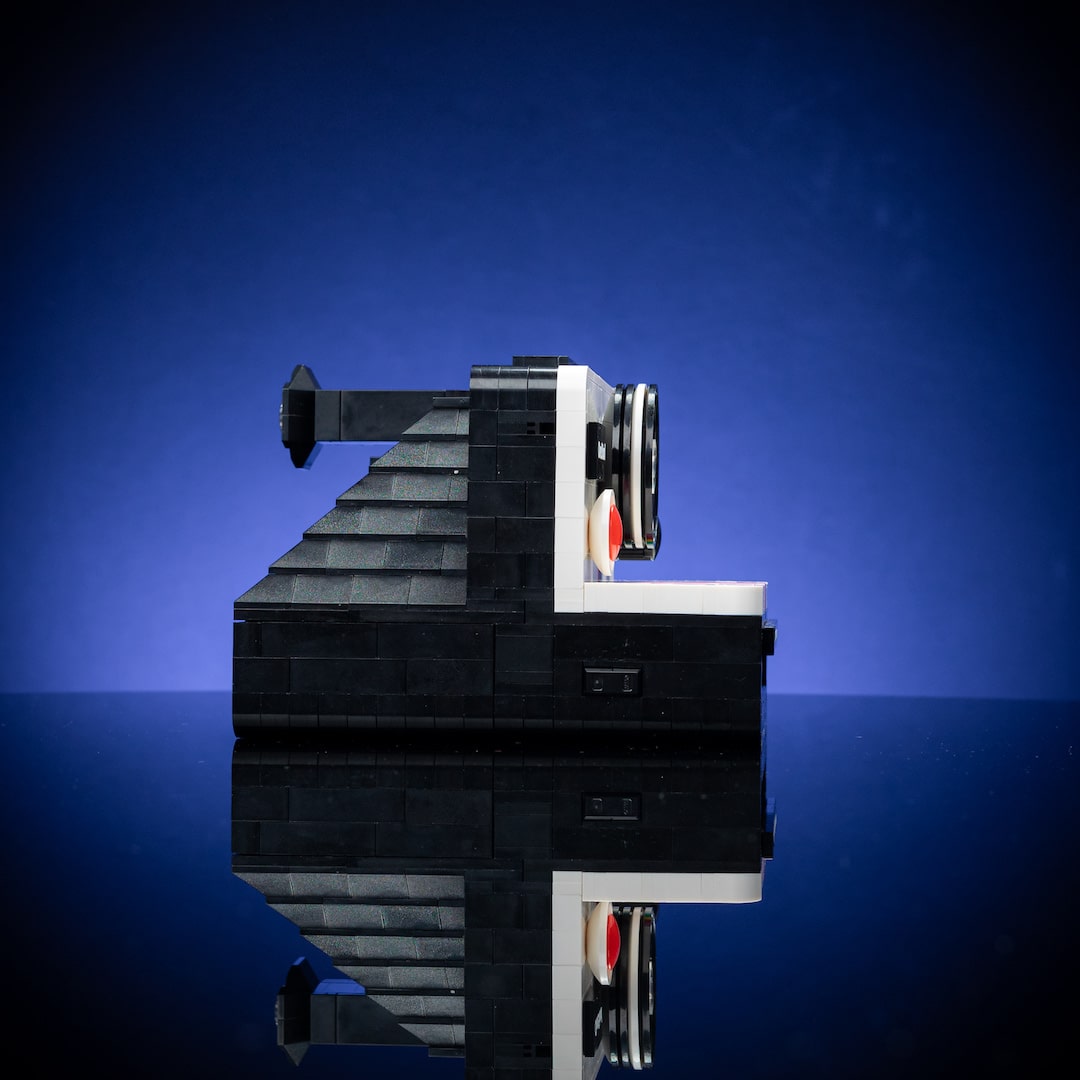 Retro Instant Camera Life-Sized Replica built with LEGO® bricks - by Bricker Builds