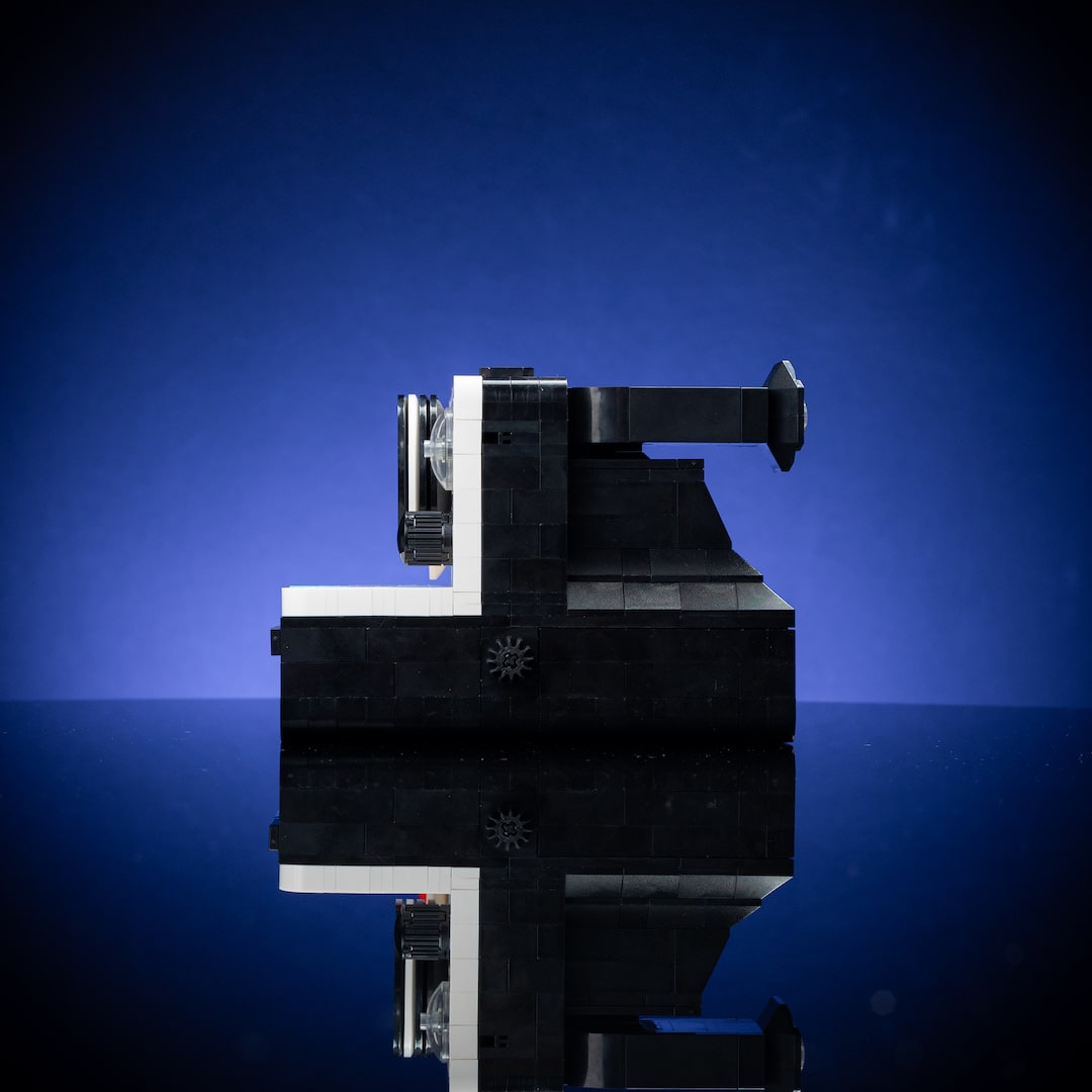 Retro Instant Camera Life-Sized Replica built with LEGO® bricks - by Bricker Builds