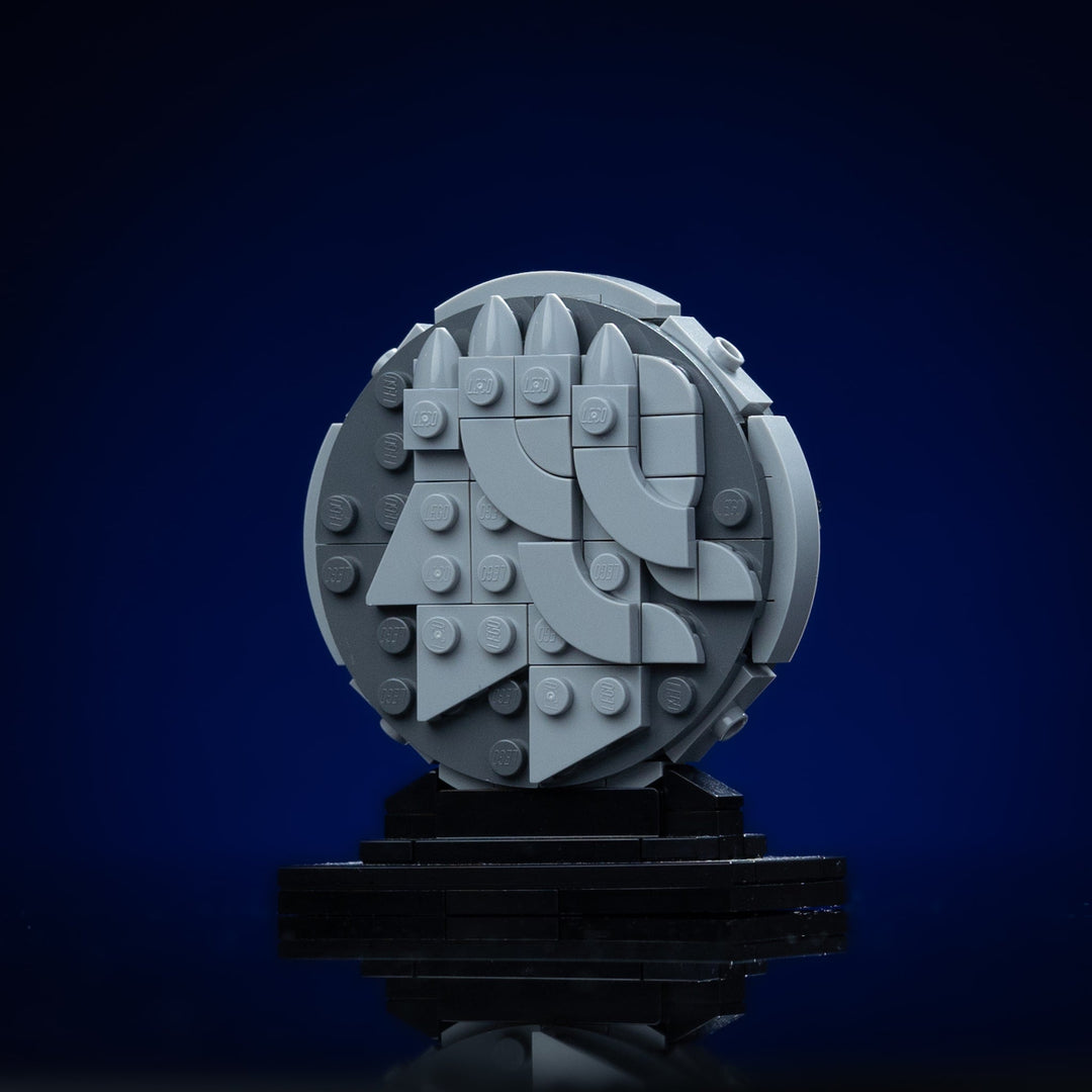 [Exclusive] Scarred Coin Life-Sized Replica built with LEGO® bricks - by Bricker Builds