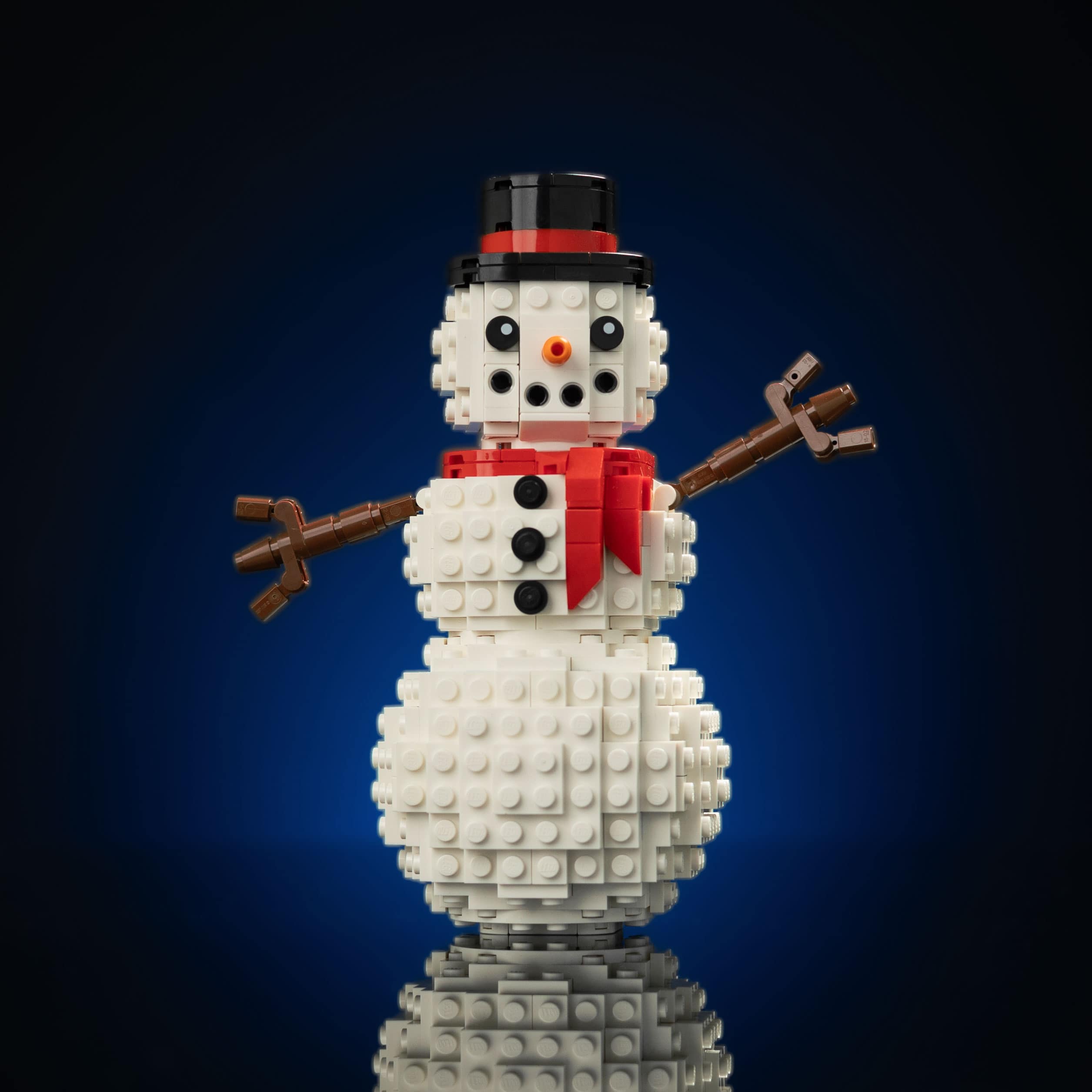 New Lego Snow Character Building Kit snowman!! 25 Pieces FREE