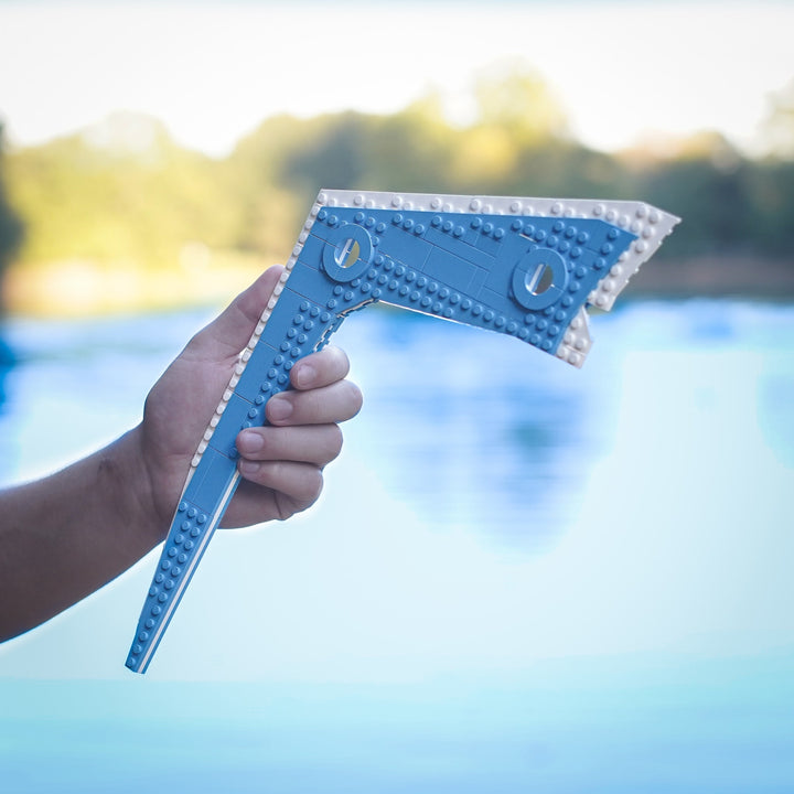 Sokka's Boomerang Life-Sized Replica built with LEGO® bricks - by Bricker Builds