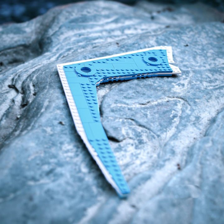Sokka's Boomerang Life-Sized Replica built with LEGO® bricks - by Bricker Builds
