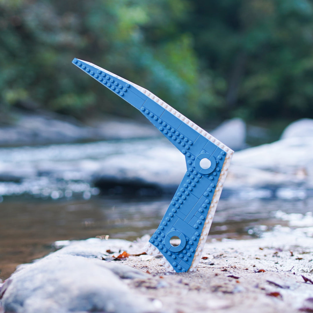 Sokka's Boomerang Life-Sized Replica built with LEGO® bricks - by Bricker Builds