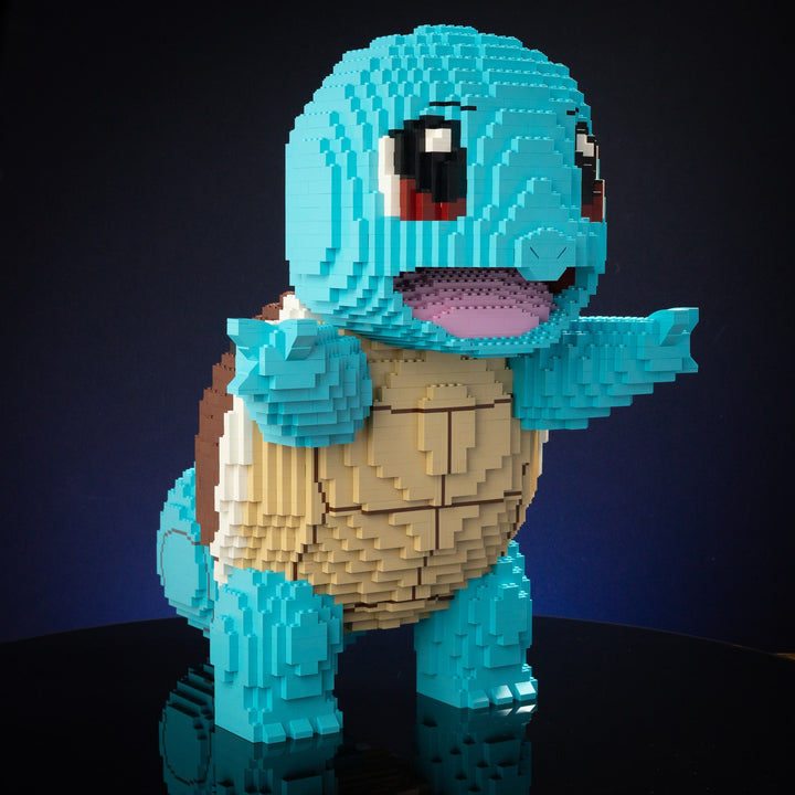 Hydro Turtle Life-Sized Sculpture built with LEGO® bricks - by Bricker Builds