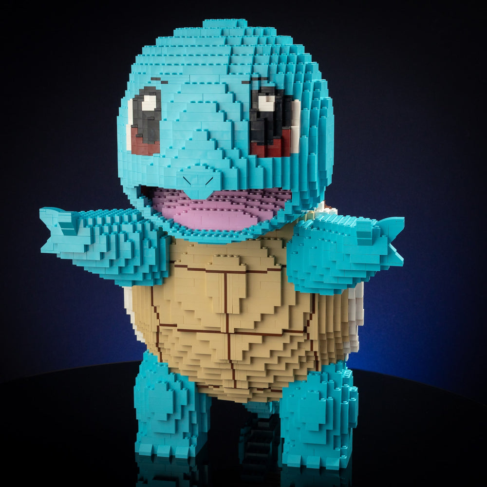 Hydro Turtle Life-Sized Sculpture built with LEGO® bricks - by Bricker Builds