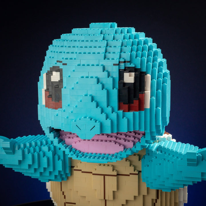 Hydro Turtle Life-Sized Sculpture built with LEGO® bricks - by Bricker Builds