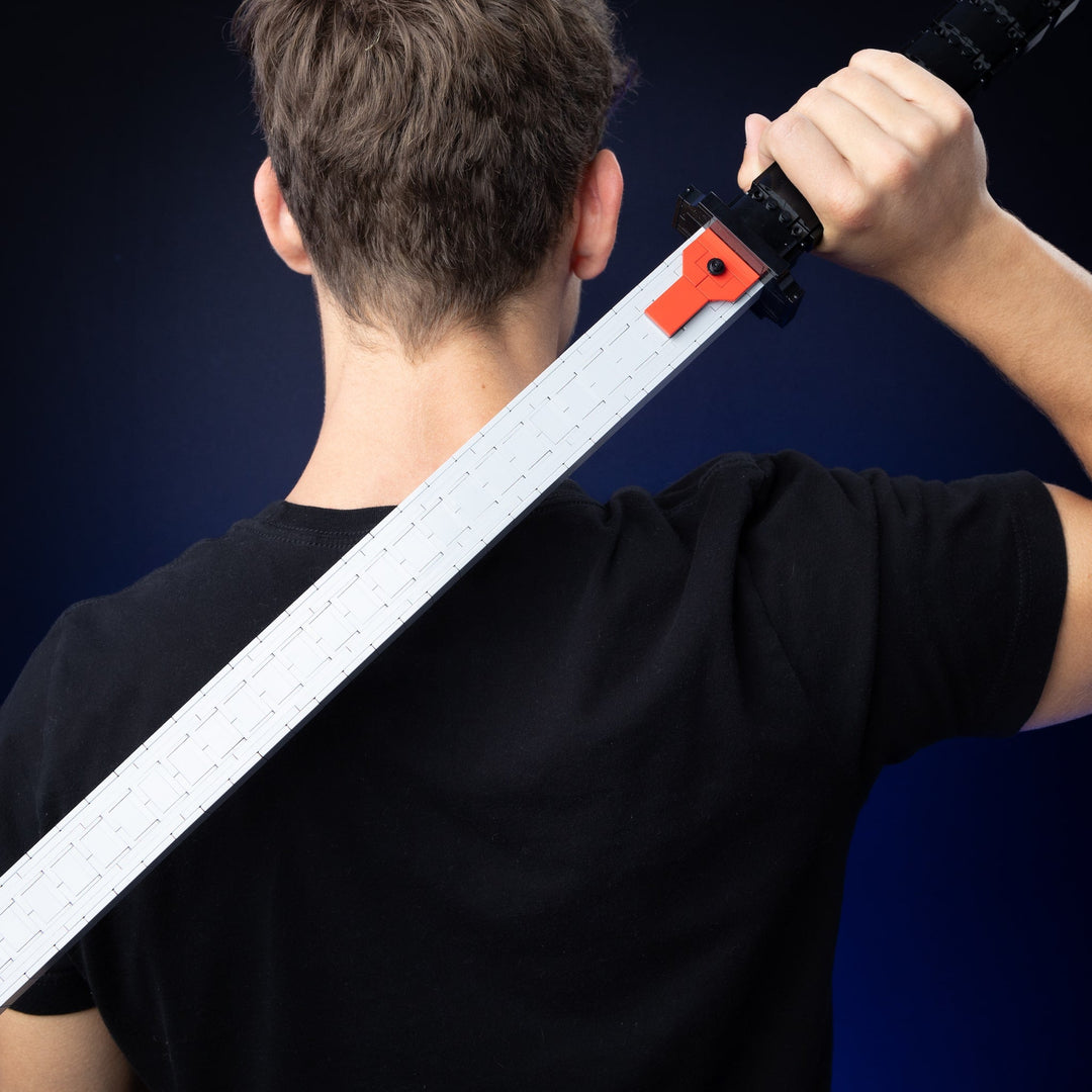 The Merc's Sword Life-Sized Replica built with LEGO® bricks - by Bricker Builds