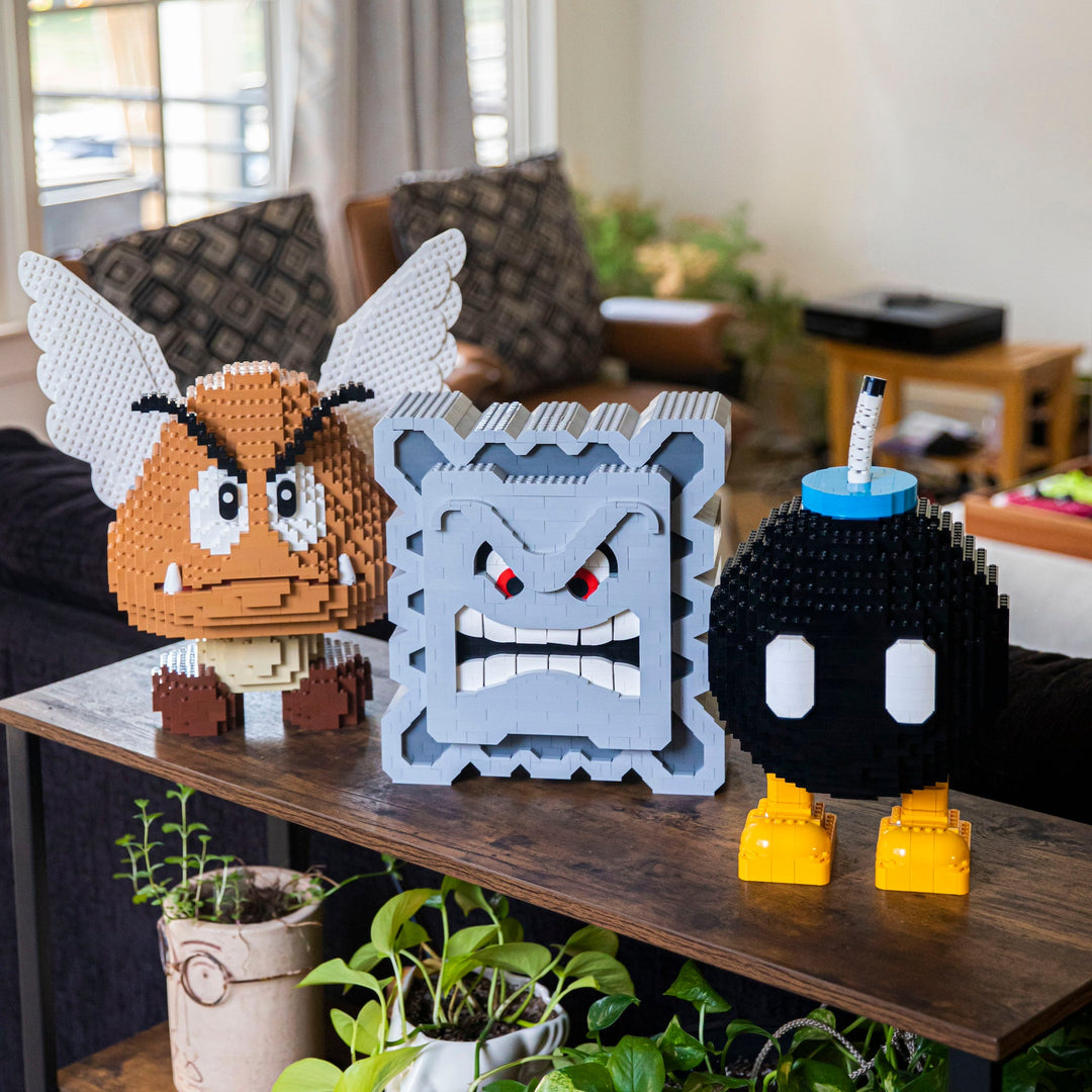 Angry Block Life-Sized Replica built with LEGO® bricks - by Bricker Builds