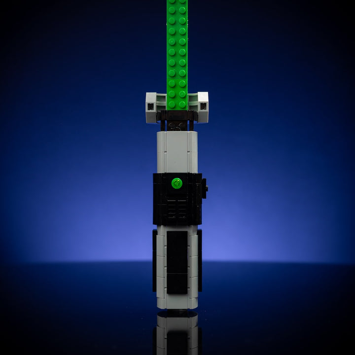 The Wise Master's Saber Life-Sized Replica built with LEGO® bricks - by Bricker Builds