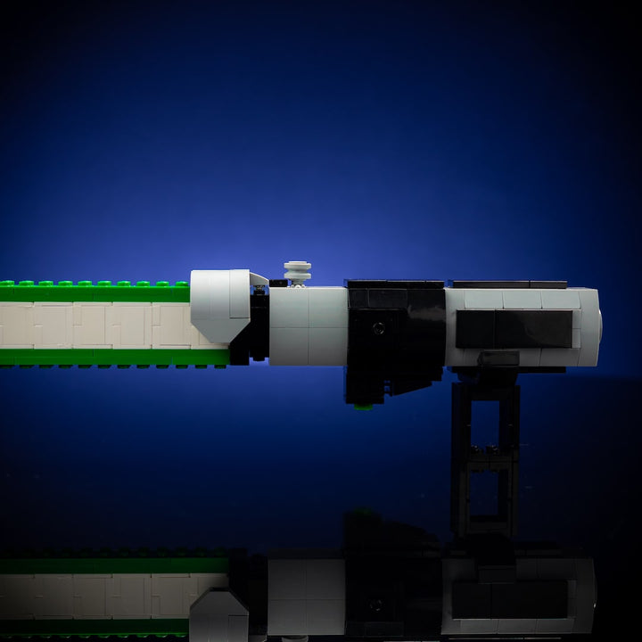 The Wise Master's Saber Life-Sized Replica built with LEGO® bricks - by Bricker Builds