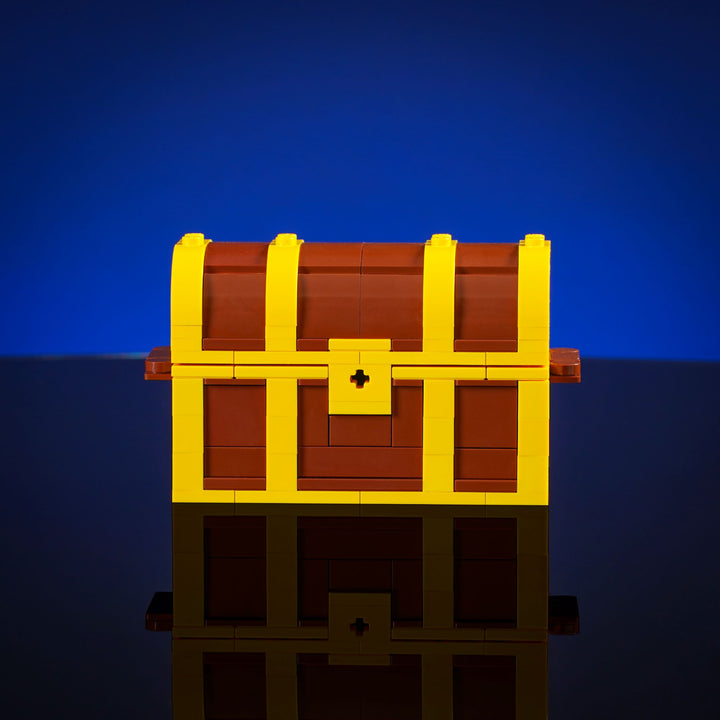 [Exclusive] Mini Yellow Treasure Chest - Bricker Builds