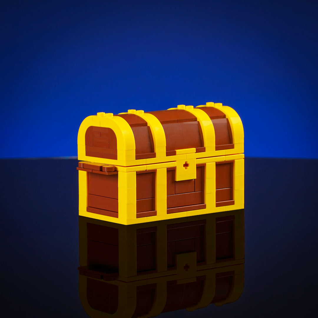 [Exclusive] Mini Yellow Treasure Chest - Bricker Builds