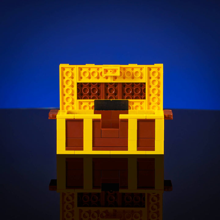 [Exclusive] Mini Yellow Treasure Chest - Bricker Builds