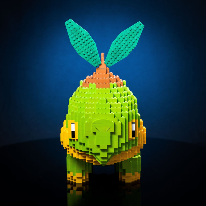 World Turtle Life-Sized Sculpture built with LEGO® bricks - by Bricker Builds